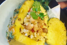 Cơm chiên hạt Maccamadia